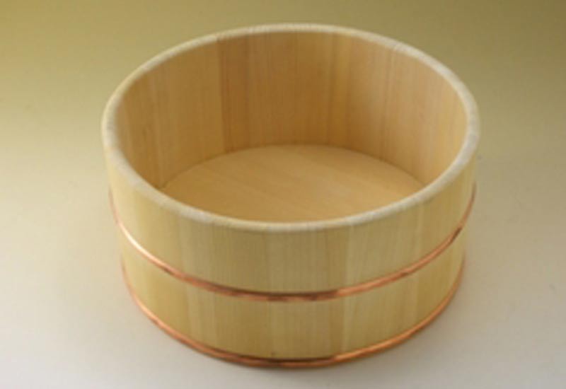 Bồn tắm gỗ Pơmu tròn cao 65cm